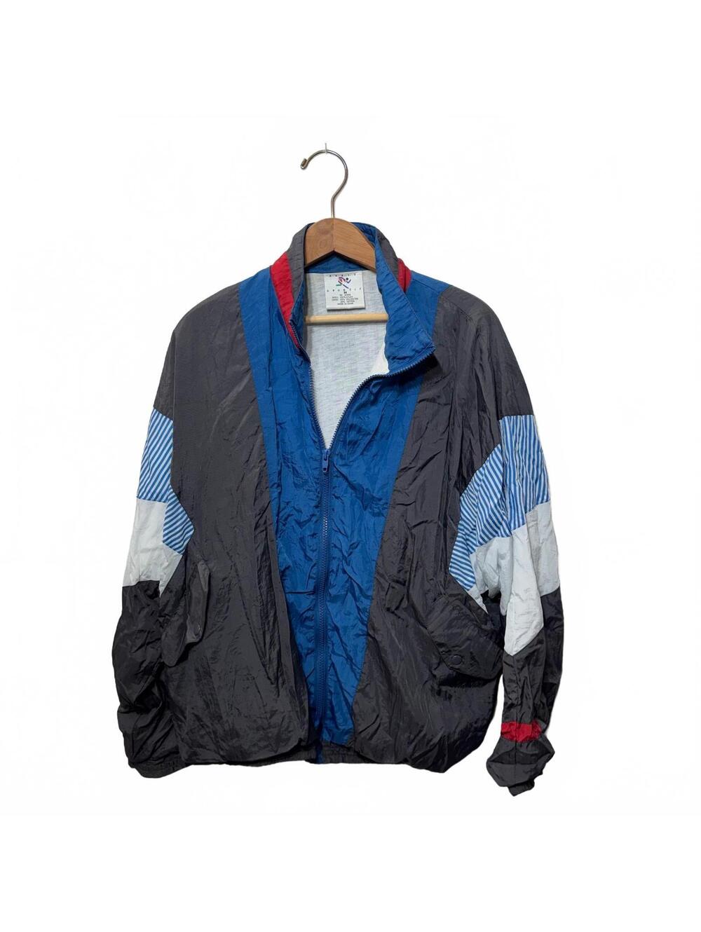 Vintage Avait Sportif Colorblock Windbreaker M